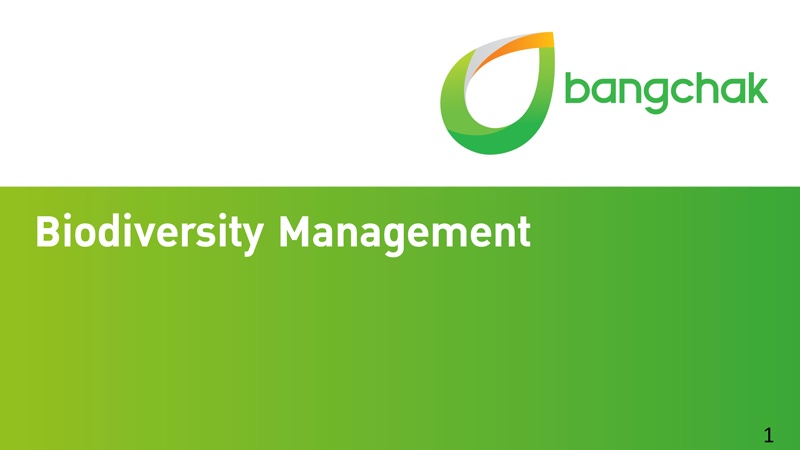 Biodiversity | Bangchak Corporation