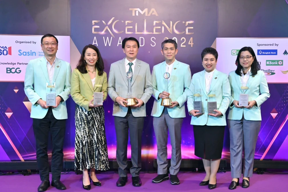 Bangchak’s Excellence Shines with Two Prestigious Royal Awards and Five Distinguished Awards at the TMA Excellence Awards 2024